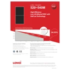 Solar Panel Mono LONGI LR5-72HBD-540M-540WP 2